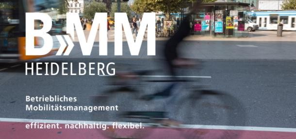 Förderprogramm Betriebliches Mobilitätsmanagement der Stadt Heidelberg.