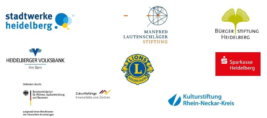 Logos der Sponsoren und Förderer