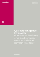 Titel Gutachten zur Einrichtung eines Quartiersmanagements Rohrbach-Hasenleise