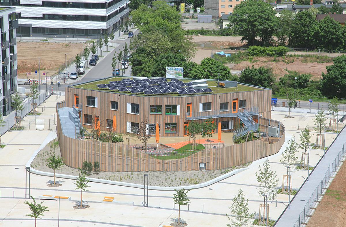 Schwetzinger Terrasse Bahnstadtpfad