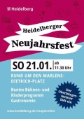 Plakat Neujahrsfest