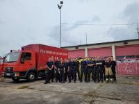 Gruppenbild der Helfer am Ende der Aufräumaktion