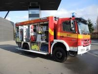 Die Beladung ist auf Auszügen gelagert, was den Zugriff erleichtert (Foto: Feuerwehr Heidelberg)