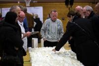 Beim Stadtteilgespräch am 10. März in der Eichendorffhalle in Rohrbach zeigten die Bürgerinnen und Bürger reges Interesse an den Planungen für das Gelände des ehemaligen US Hospital. (Foto:Dittmer)