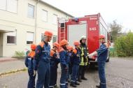 Der Einsatzbefehl wird erteilt (Foto: Feuerwehr Heidelberg)