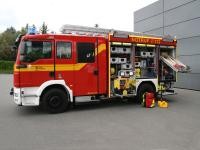 Die umfangreiche Beladung ist leicht zugänglich (Foto: Feuerwehr Heidelberg)