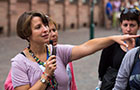 Tour guide (Photo: Diemer)