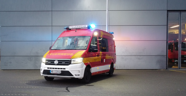 Der neue Einsatzleitwagen (Foto: Feuerwehr Heidelberg)