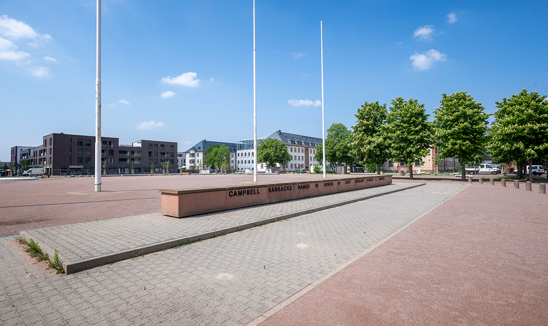 Campbell Barracks mit Torhaus (Foto: Diemer)