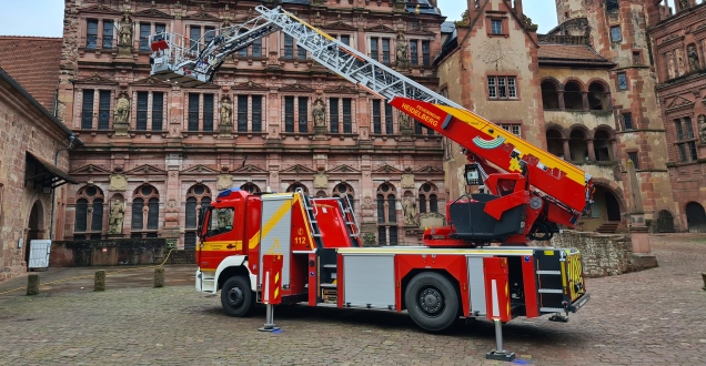 Drehleiter (Foto: Feuerwehr Heidelberg)