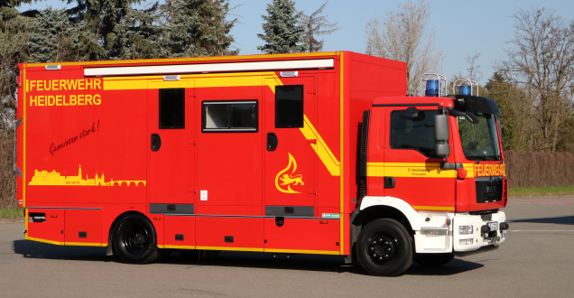 Der neue Gerätewagen Einsatzhygiene (Foto: Jochen Thorns)