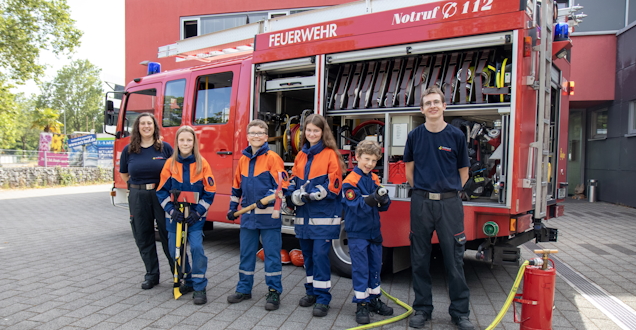 Jugendfeuerwehr Neuenheim (Foto: Feuerwehr Heideelberg)