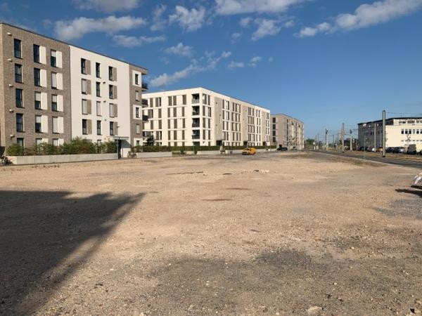 Das Spitze Eck in der Bahnstadt. Foto: Stadt Heidelberg