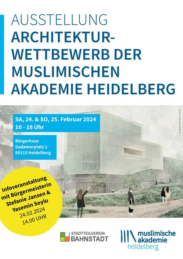 Plakat zur Ausstellung und Informationsveranstaltung