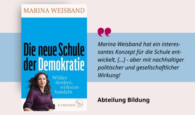 Medientipp und Buchcover Die neue Schule der Demokratie