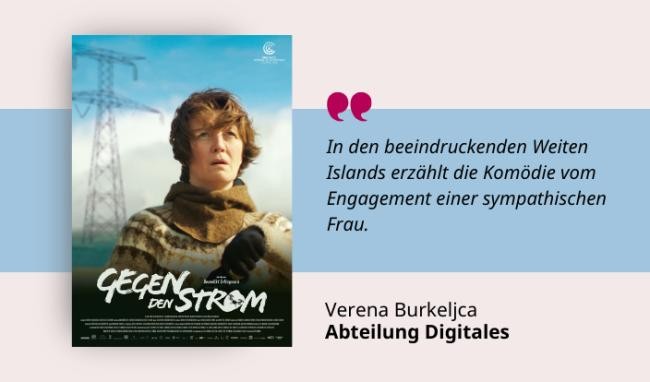 Medientipp und DVD Cover gegen den Strom 