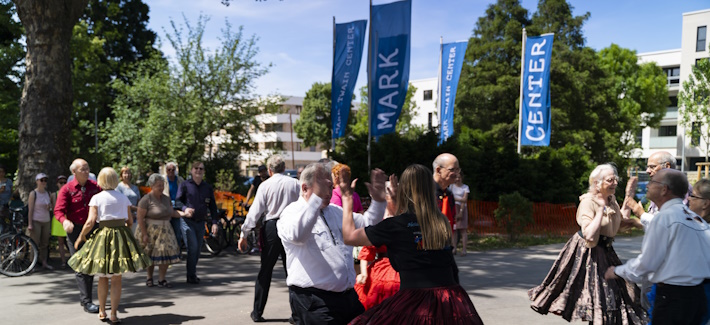 Square Dance im Mark Twain Center (Foto: Winkler)