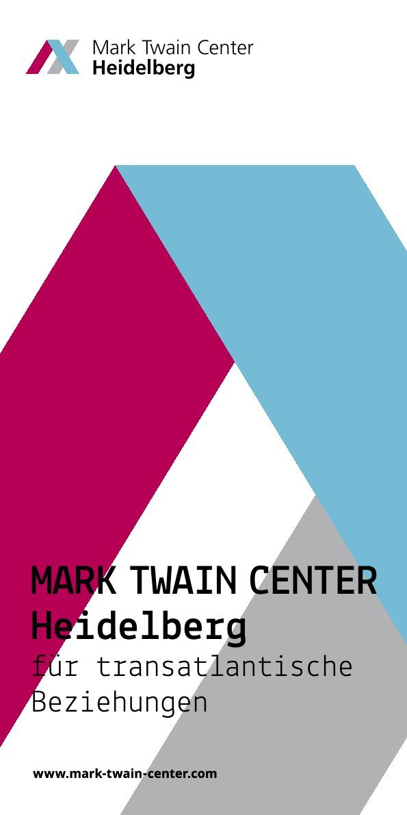 Mark Twain Center Heidelberg Flyer 2025 Mark Twain Center Heidelberg Flyer 2025