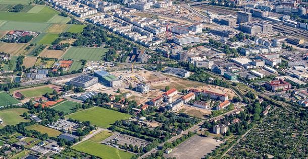 Aerial view Patton Barracks (Photo: Klaus Venus)