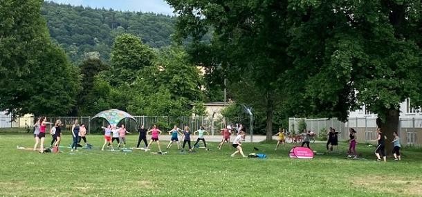 Bodystyling auf dem Sickingenplatz