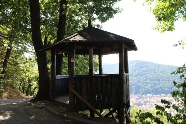 Aussichtshütte als Pavillon