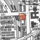 Geltungsbereich des vorhabenbezogenen Bebauungsplans Weststadt - Südlich der Brücke Hebelstraße (Quelle: Stadt Heidelberg Geltungsbereich des vorhabenbezogenen Bebauungsplans Weststadt - Südlich der Brücke Hebelstraße (Quelle: Stadt Heidelberg)