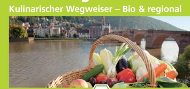 Titelbild Einkaufs- und Gastroführer "Heidelberg isst Bio"