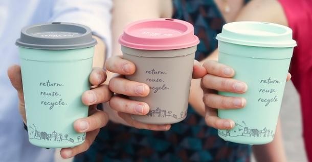 Environmentally friendly cups (Photo: Stein) Environmentally friendly cups
