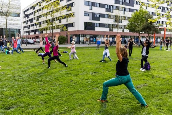 „Sport im Park“ Yoga in der Bahnstadt