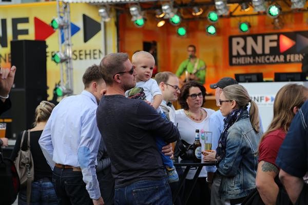 Zuschauer/innen bei der Wahlpräsentation (Foto: Stadt Heidelberg)