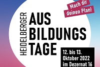 Einladung zu den Heidelberger Ausbildungstagen. (Foto: Stadt Heidelberg)