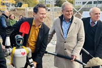 Spatenstich für das neue Herzzentrum. (Foto: Uniklinikum Heidelberg)