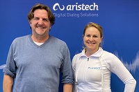 Michael Mende und Carolin Edler-Mende sind die Gründer von Aristech. (Foto: Aristech)