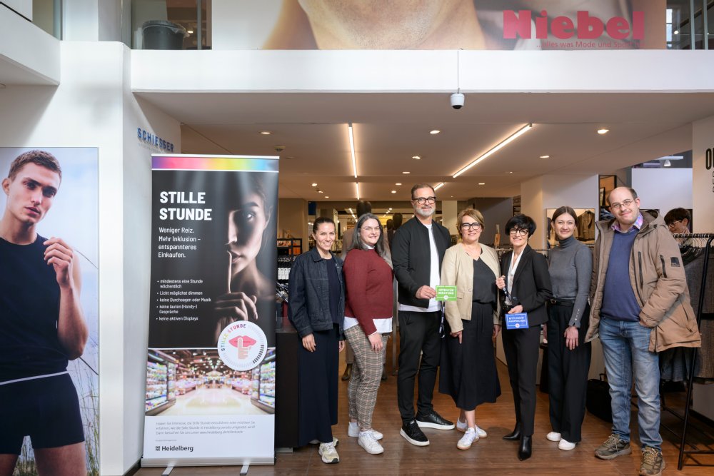 Modehaus Niebel führt als erstes Geschäft in Heidelberg die „Stille Stunde“ ein