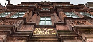 One of the oldest hotels in Heidelberg "Zum Ritter" (Photo: Diemer)