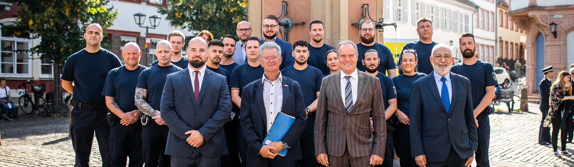 Gruppenfoto des Kommunalen Ordnungsdienstes.