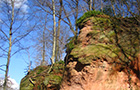 New red sandstone rock (Photo: City of Heidelberg)