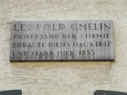 Gedenktafel Leopold Gmelin