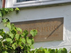 Gedenktafel Theodor Heuss
