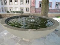 Brunnenschale im Innenhof der Neuen Universität