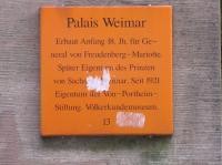Gedenktafel Palais Weimar