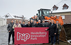 Startschuss und Baubeginn für den Heidelberg Innovation Park (HIP) auf dem Gelände der Patton Barracks am 1. Dezember 2017. (Foto: Rothe)